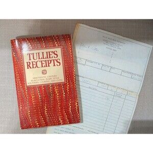 1976 Tullie's Receipts 19th Century Plantation Plain Style Southern Cooking Book